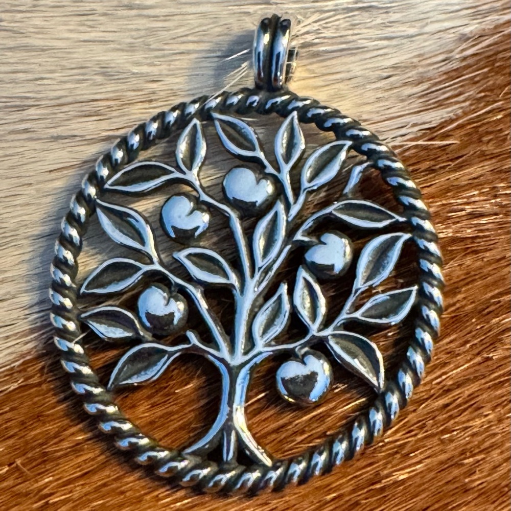 *Retired James Avery Silver Tree of Life Pendant